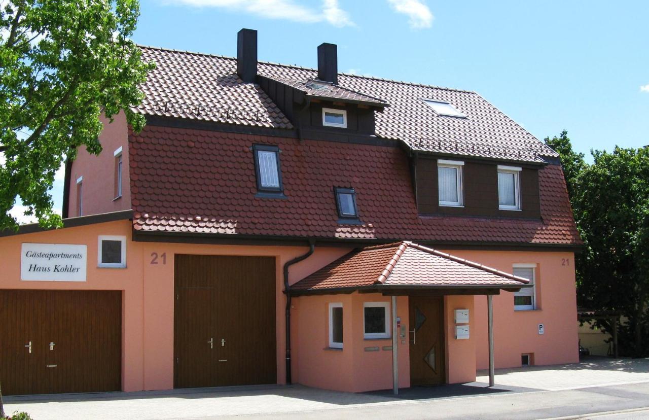 Gaesteapartments Haus Kohler Abstatt Bagian luar foto